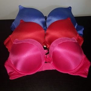 Aerie "drew" (super push up) Size 36B Lot of Three